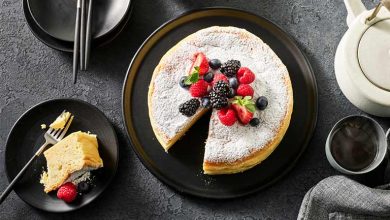 طرز تهیه چیز کیک ژاپنی بدون خامه؛ لطیف و پنبهای