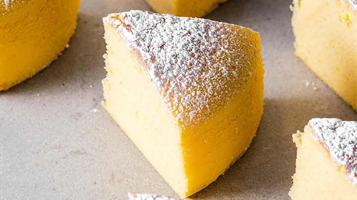 مراحل تهیه چیزکیک ژاپنی مراحل تهیه چیزکیک ژاپنی