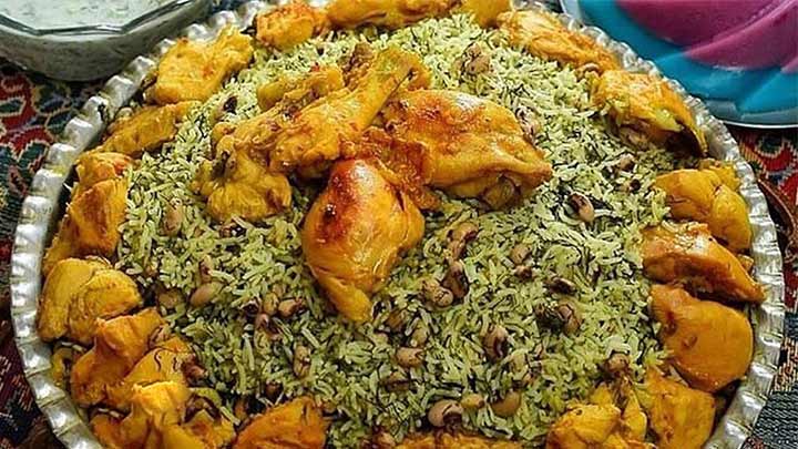 دستور پخت آسان شوید پلو با مرغ برای هر آشپز