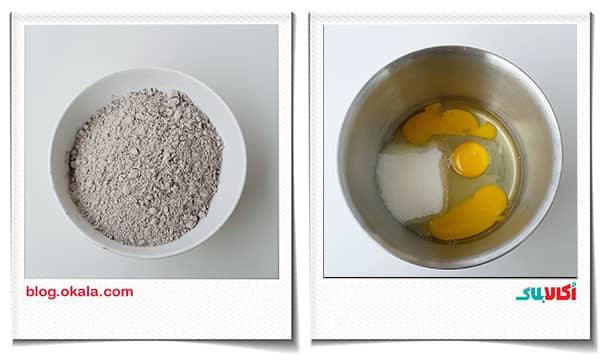 اضافه کردن تخم مرغ و شکر و پودر کاکائو در پاپسیکلز