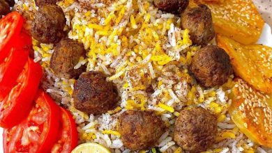 طرز تهیه سماق پلو با کباب تابه‌ای؛ اصیل و مجلسی