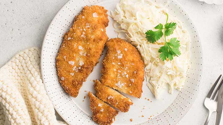 نکات و فوت و فن‌های تهیه شنیسل مرغ