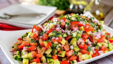 ایده تزیین سالاد شیرازی؛ مجلسی و خاص