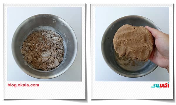 اماده کردن خمیر شیرینی دارچینی