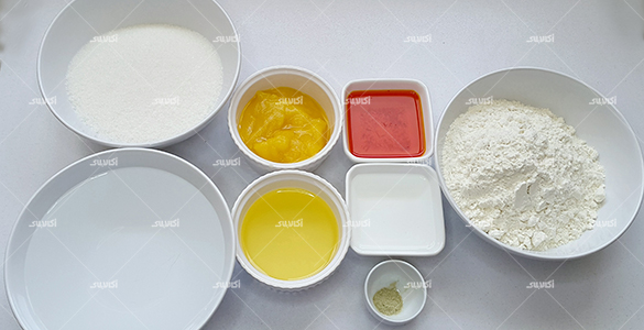 مواد لازم حلوای سنتی در رولت حلوا