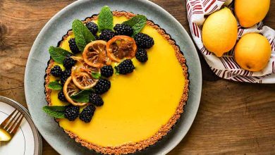 طرز تهیه تارت لیمو با مرنگ؛ خوشمزه و مجلسی