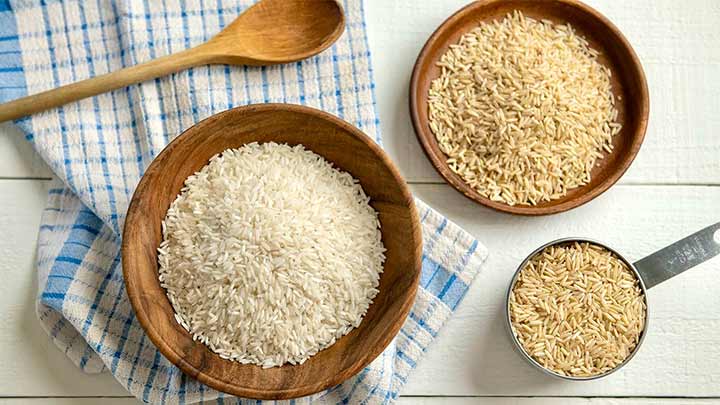 انرژی حاصل از مصرف برنج