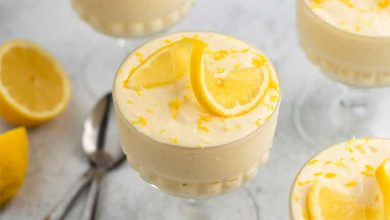 طرز تهیه دسر موس لیمو خوشمزه؛ با کرم لیمو مخصوص