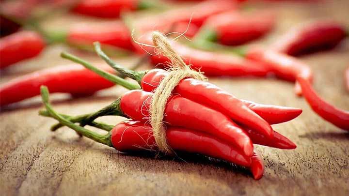 ارزش غذایی فلفل قرمز