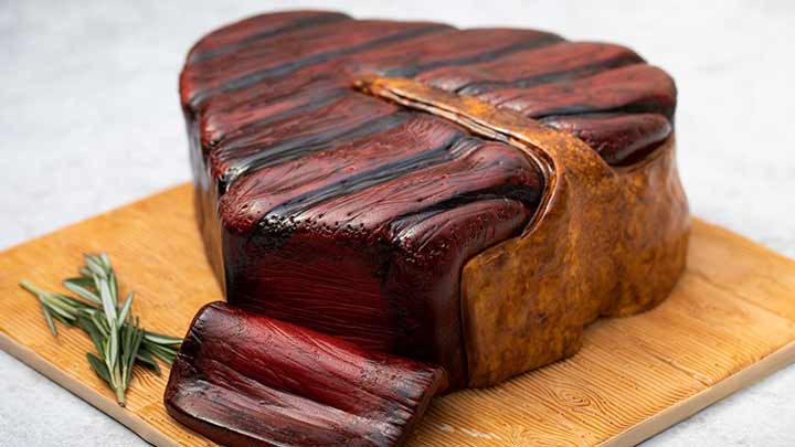 مراحل تهیه کیک گوشت