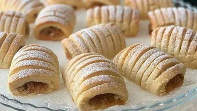 طرز تهیه قرابیه سیب و دارچین؛ شیرینی خانگی با طعمی حرفهای