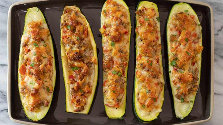 رسپی یک غذای خوشمزه و مجلسی با کدو سبز رسپی یک غذای خوشمزه و مجلسی با کدو سبز