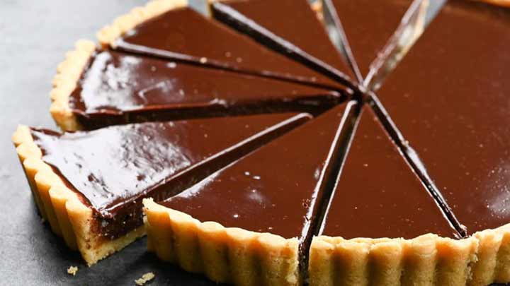 رسپی یک تارت خوشمزه شکلاتی رسپی یک تارت خوشمزه شکلاتی