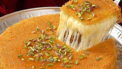 طرز تهیه مینی دسر کادایف ترکیه‌ای؛ خوشمزه با ظاهری جذاب