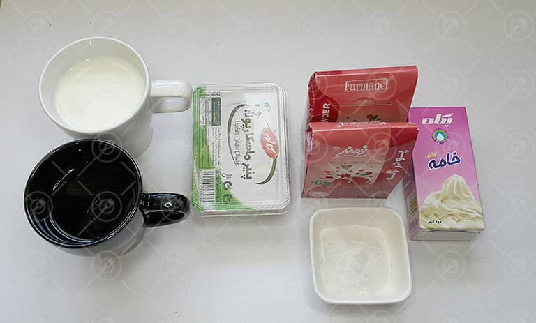 مواد لازم تهیه موس