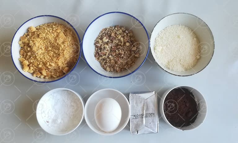 مواد لازم تهیه لایه شکلاتی