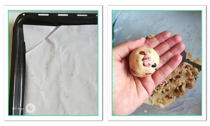 سینی فر کوکی انار