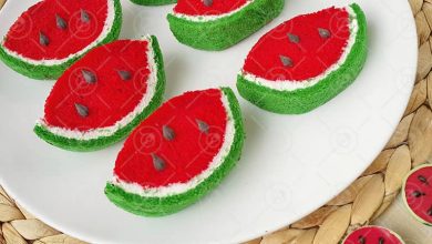 کیک رولت هندوانه ای