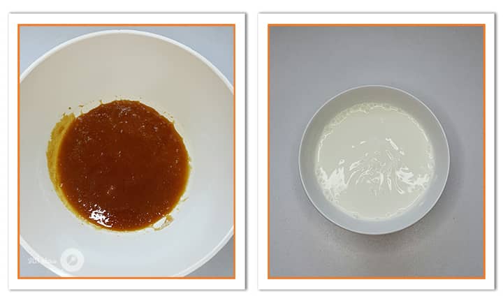 تفت دادن شکر برای سس کاراملی مینی چیزکیک کاراملی تفت دادن شکر برای سس کاراملی مینی چیزکیک کاراملی