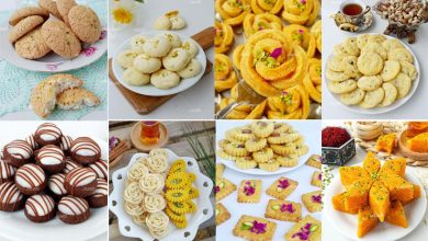 ۳۴ نوع آموزش کامل شیرینی عید در خانه؛ با طعم قنادی