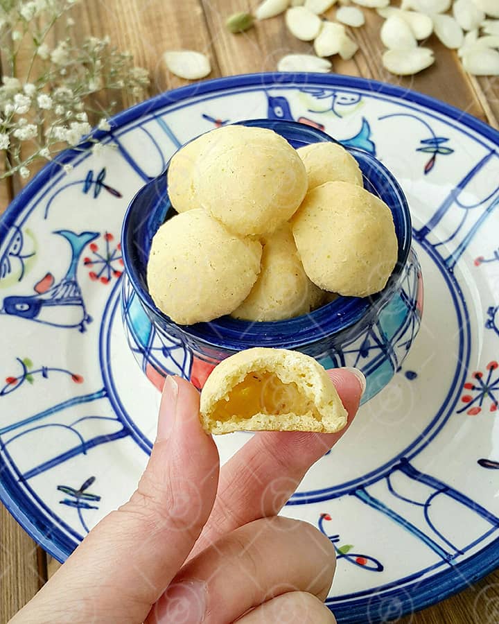 شیرینی حاجی بادام خوشمزه برای عید نوروز