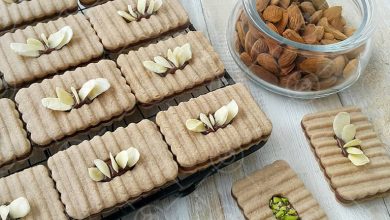 طرز تهیه شیرینی رویال با فیلینگ شکلاتی؛ شیرینی مجلسی عید نوروز