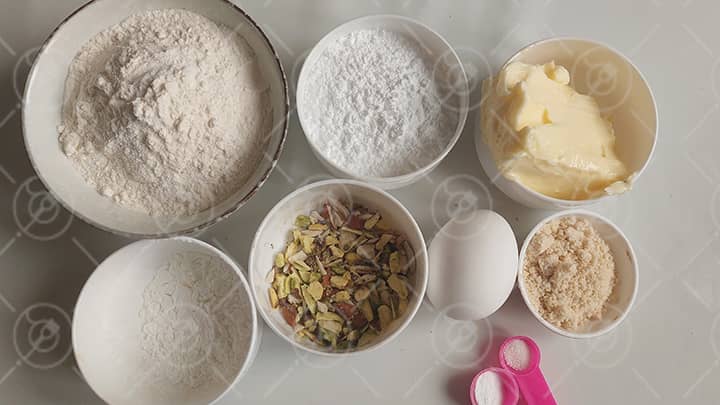 مواد لازم جهت تهیه رینگ آجیلی