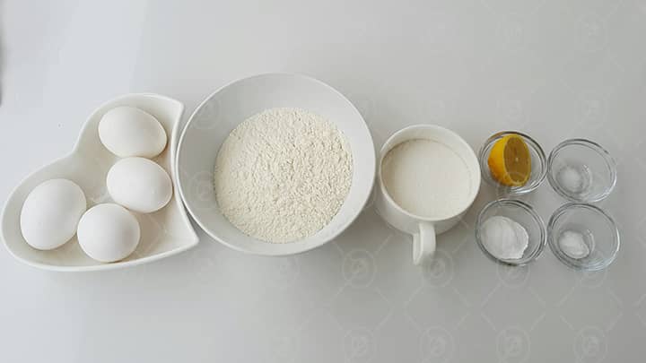 مواد لازم برای رولت شیرینی تر برشی آناناسی: مواد لازم برای رولت شیرینی تر برشی آناناسی