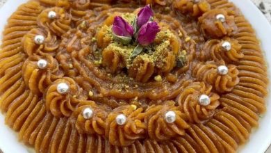 طرز تهیه حلوای نقل دبی (حلوای تافی)؛ ویژه ماه رمضان