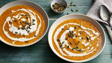 طرز تهیه سوپ کدو حلوایی با شیر