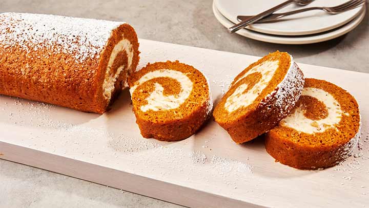 طرز تهیه رولت کدو حلوایی طرز تهیه رولت کدو حلوایی
