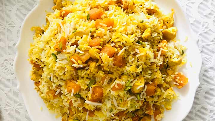 نکات طلایی در تهیه کدو حلوایی پلو نکات طلایی در تهیه کدو حلوایی پلو