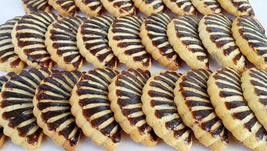 طرز تهیه قرابیه بادبزنی با رومال شکلات؛ شیرینی با ماندگاری بالا