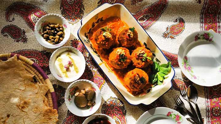 طرز تهیه کوفته همدان