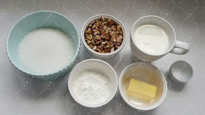 مواد لازم برای کارامل