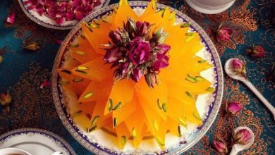 طرز تهیه مسقطی زعفرانی شب یلدا+ نکات و فوتوفن ها