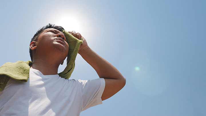 روشهای پیشگیری از گرمازدگی روشهای پیشگیری از گرمازدگی