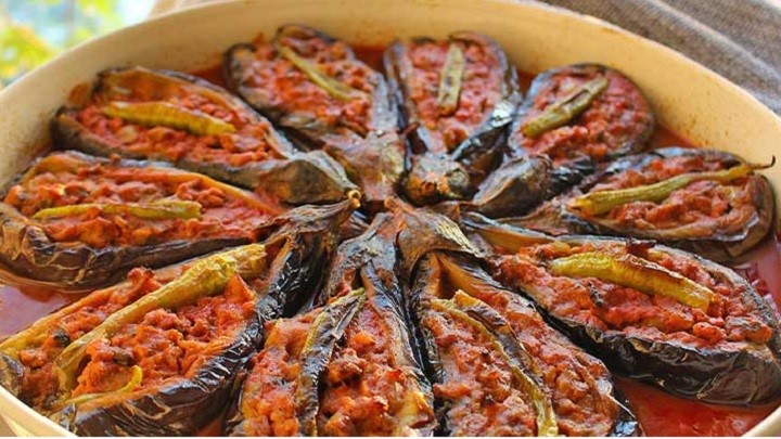 بادمجان شکم پر ترکی بادمجان شکم پر ترکی