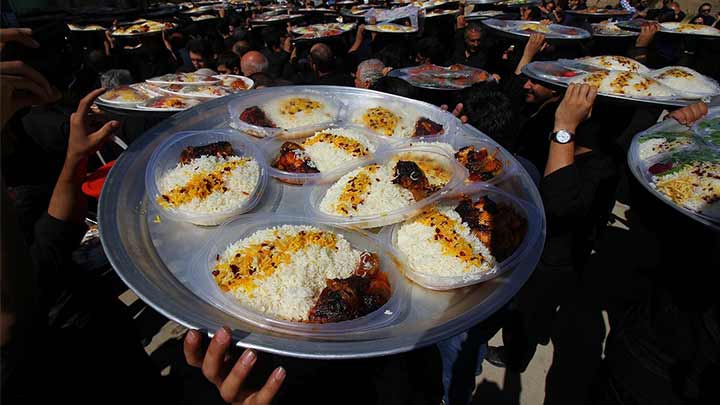 زرشک پلو با مرغ نذری زرشک پلو با مرغ نذری