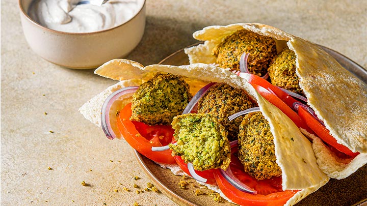 مراحل تهیه فلافل اردنی