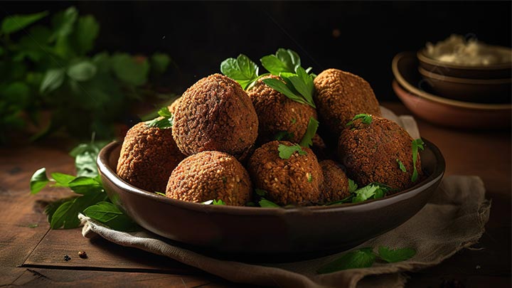 طرز تهیه فلافل اردنی