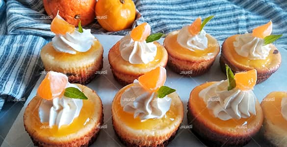 کاپ چیزکیک پرتقالی