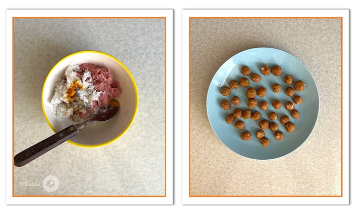 کوفته قلقلی های قنبر پلوی شیرازی