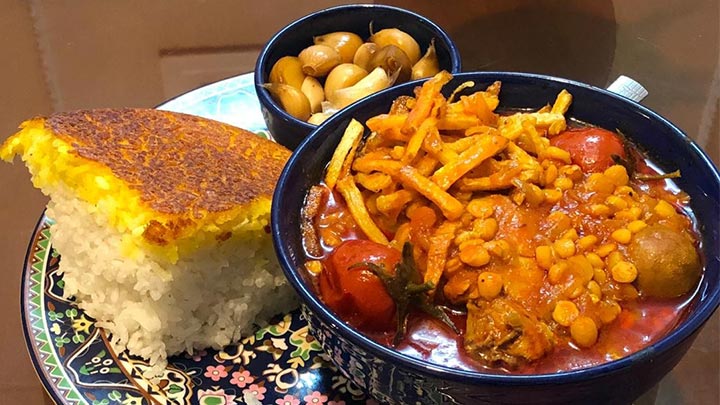خورشت قیمه یزدی خورشت قیمه یزدی