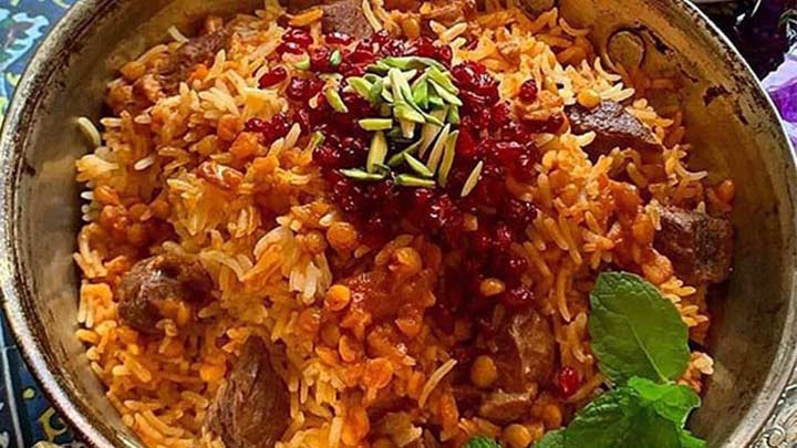 مراحل تهیه قیمه لاپلو