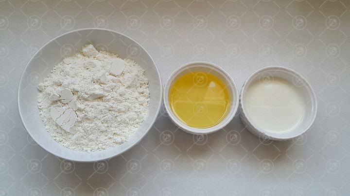 مواد لازم برای حلوای اوماج