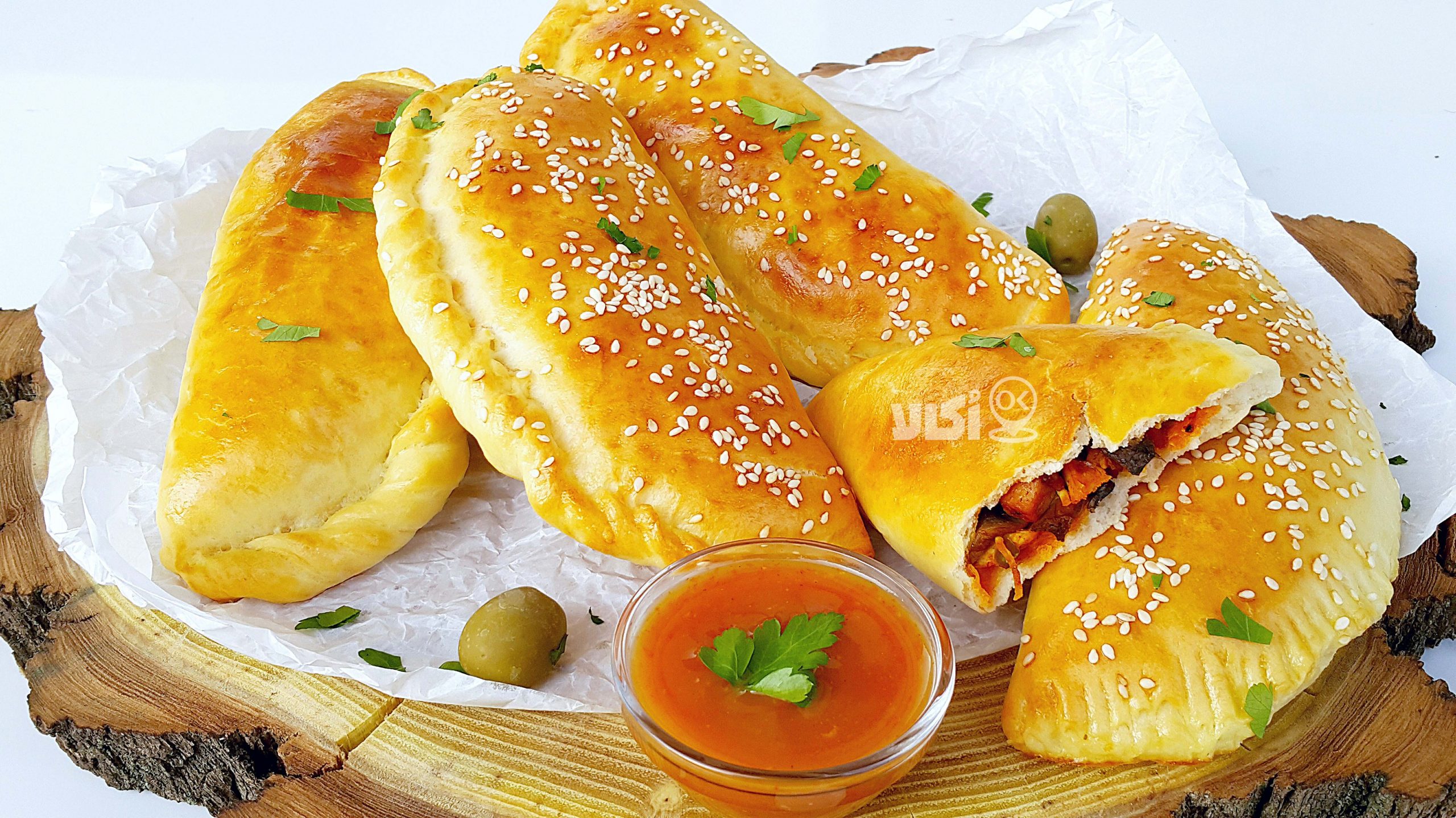 طرز تهیه پیراشکی مرغ و قارچ 