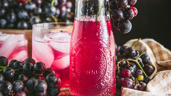 شربت انگور خوشمزه