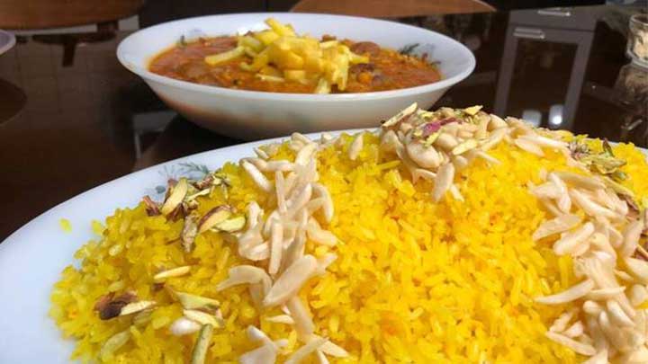 طرز تهیه شکر پلو شیرازی