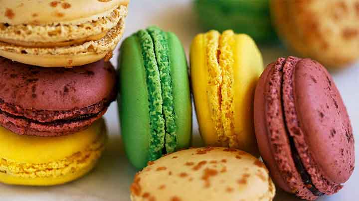 شیرینی ماکارون به روش فرانسوی